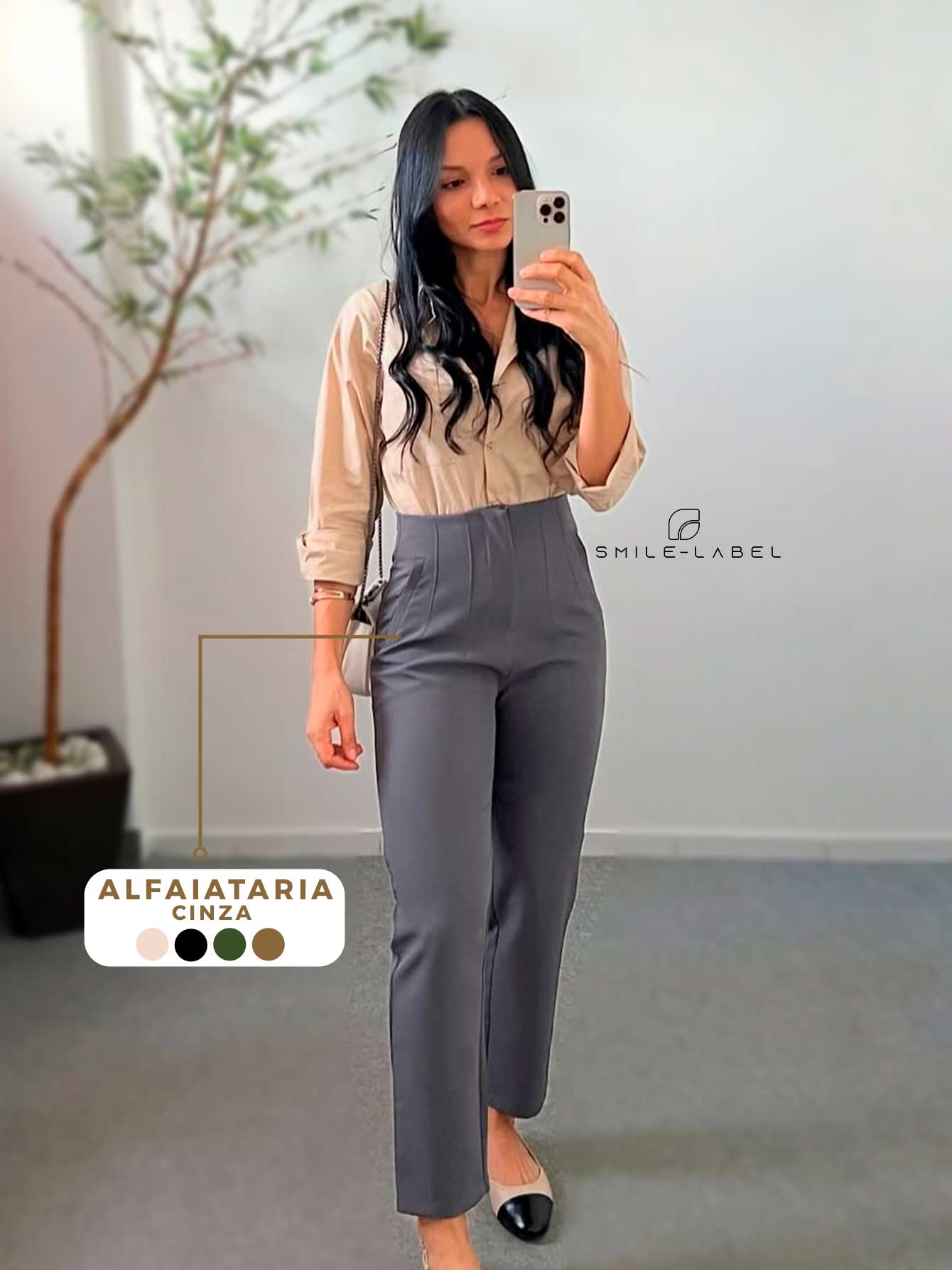 Calça Skinny Alafaiataria o Mais vendido Tendencia Moda Blogueira Social Festa Chique Boss Empresária