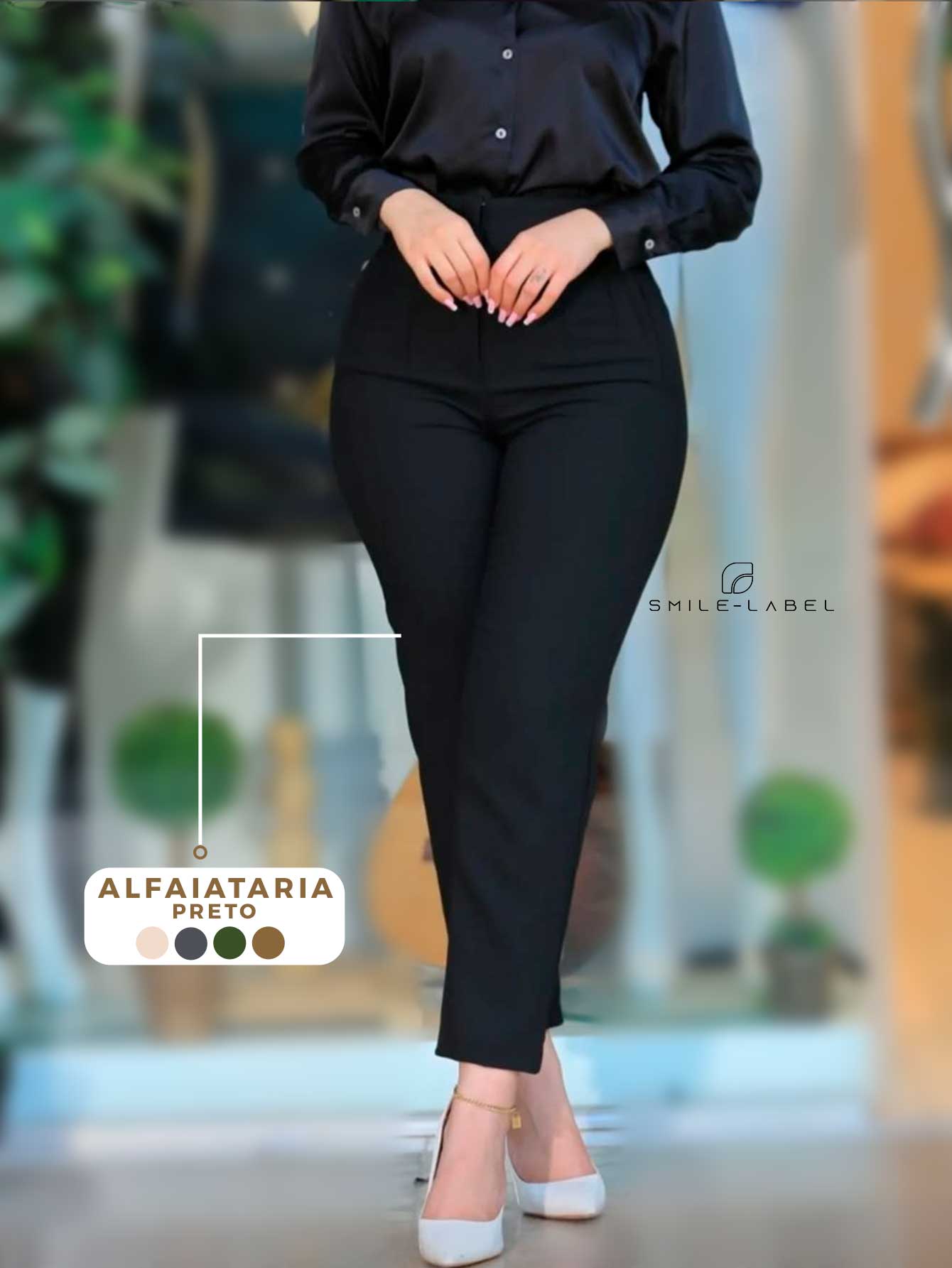 Calça Skinny Alafaiataria o Mais vendido Tendencia Moda Blogueira Social Festa Chique Boss Empresária